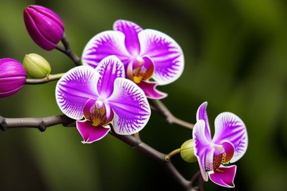 Muda de orquídea da árvore