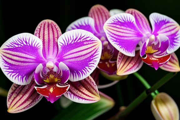 A beautiful orchid in full bloom